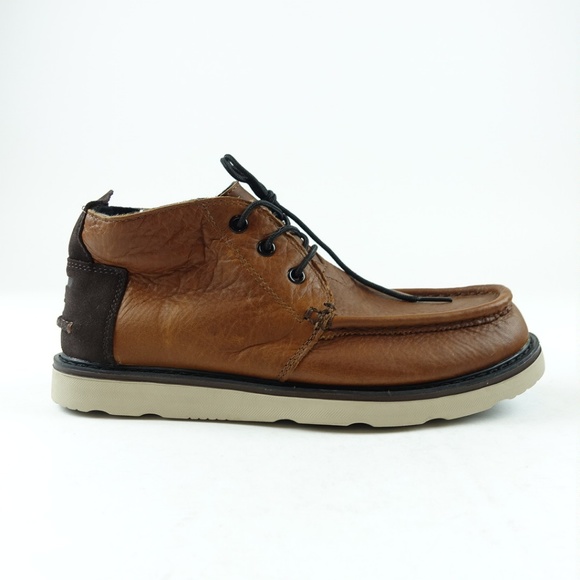 TOMS Men\'s Waterproof Leather Chukka Boots R4S12 main image 7
